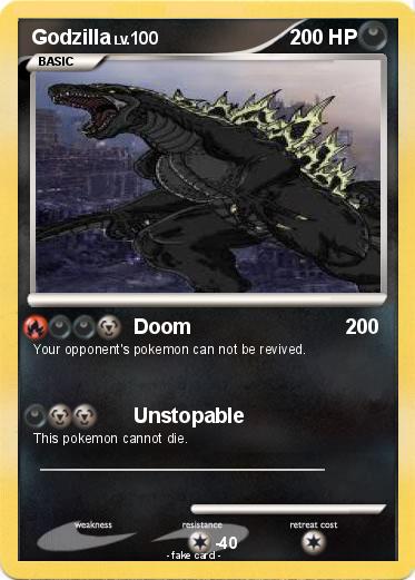 Pokemon Godzilla