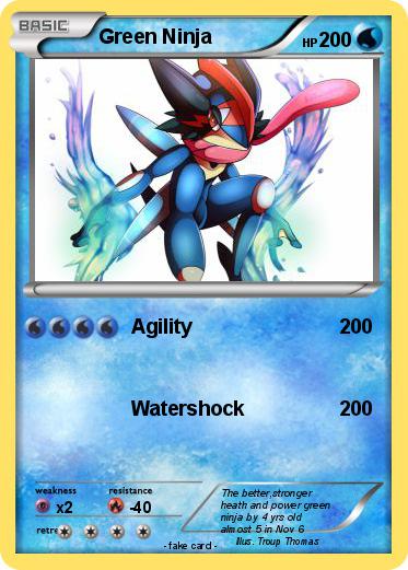 Pokemon Green Ninja