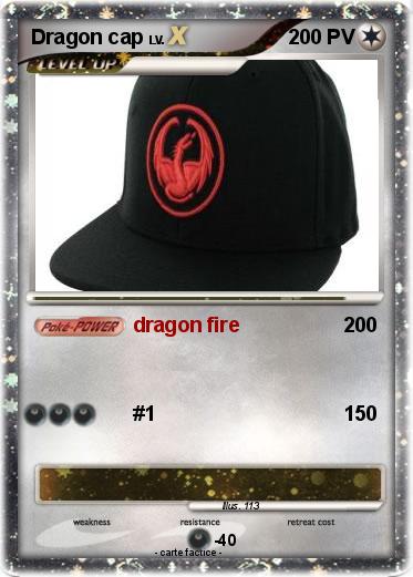 Pokemon Dragon cap