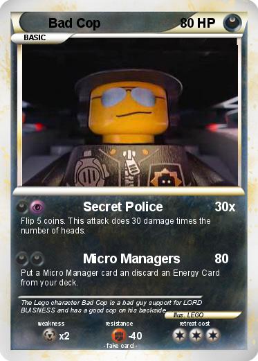 Pokemon Bad Cop