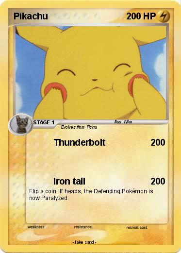 Pokemon Pikachu