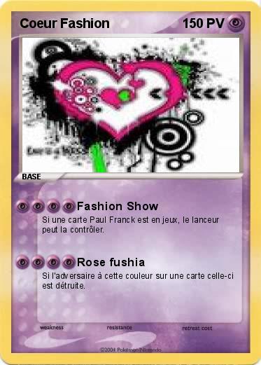 Pokemon Coeur Fashion