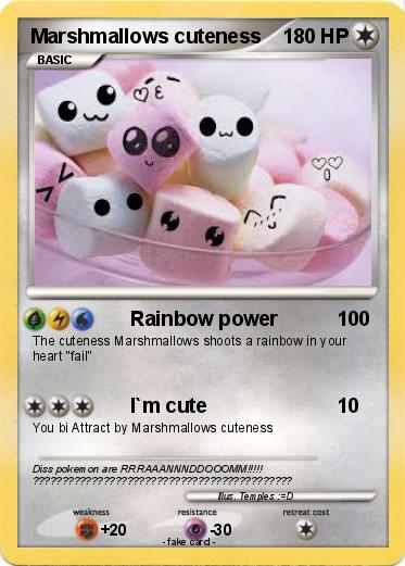 Pokemon Marshmallows cuteness
