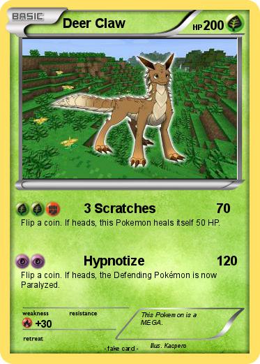 Pokemon Deer Claw