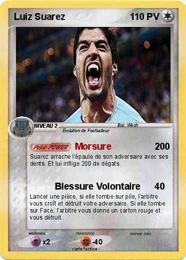Pokemon Luiz Suarez