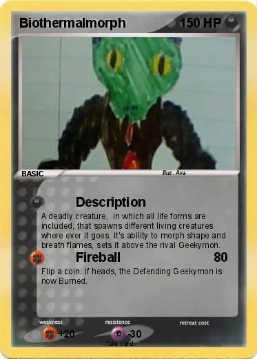 Pokemon Biothermalmorph