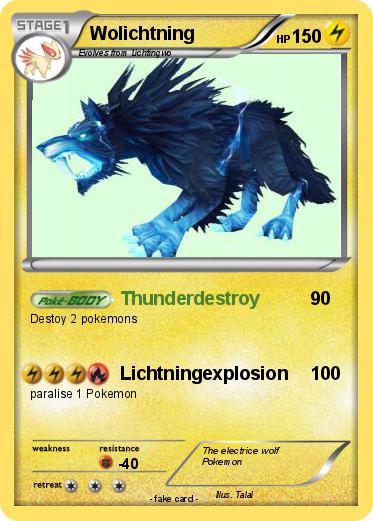 Pokemon Wolichtning