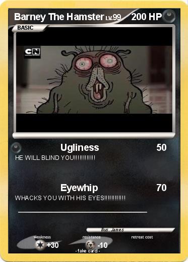 Pokemon Barney The Hamster