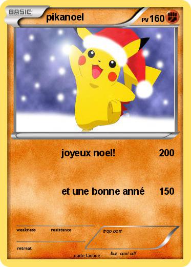 Pokemon pikanoel