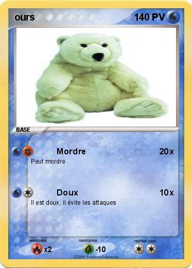 Pokemon ours