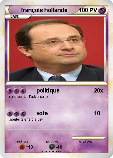 Pokemon françois hollande