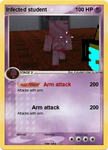 Pokemon Infected student