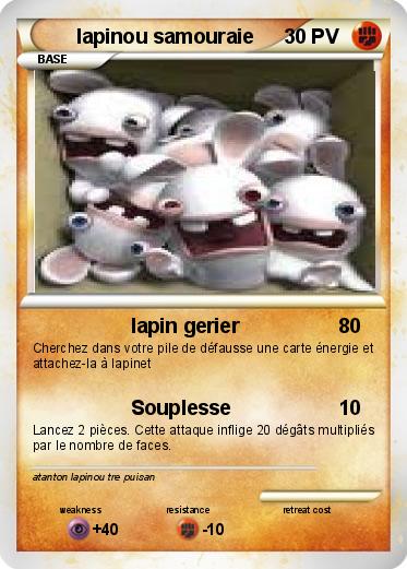 Pokemon lapinou samouraie