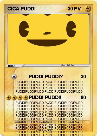 Pokemon GIGA PUDDI