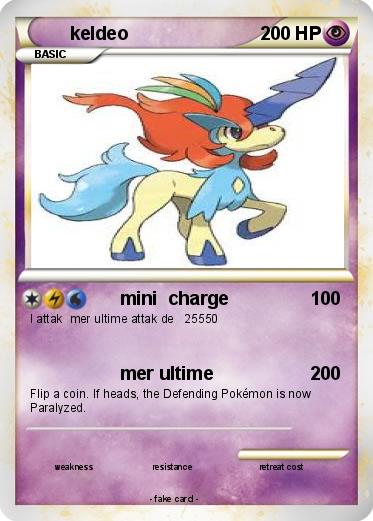 Pokemon keldeo