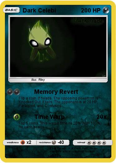 Pokemon Dark Celebi
