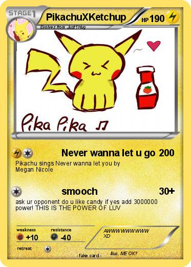Pokemon PikachuXKetchup