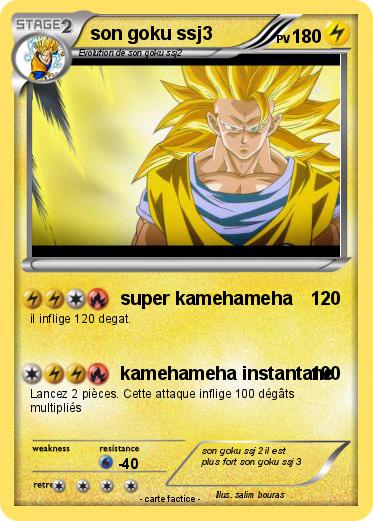 Pokemon son goku ssj3