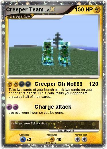 Pokemon Creeper Team