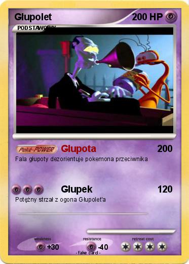 Pokemon Głupolet