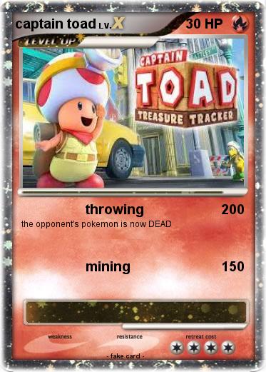 Pokemon captain toad