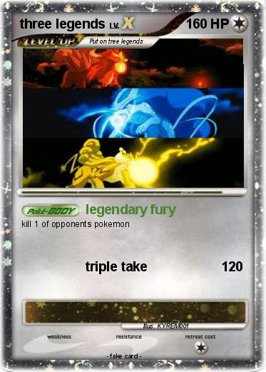 Pokemon three legends