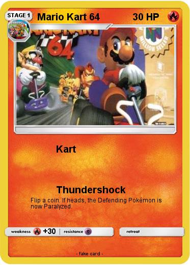 Pokemon Mario Kart 64