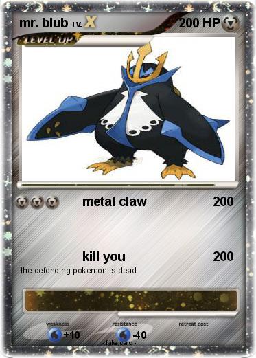 Pokemon mr. blub