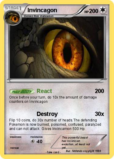 Pokemon Invincagon