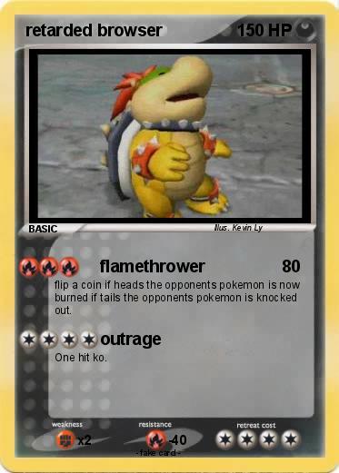 Pokemon retarded browser