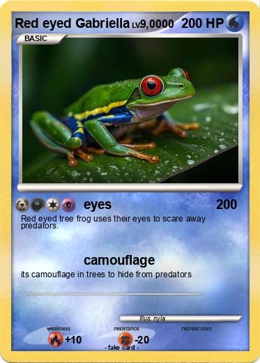 Pokemon Red eyed Gabriella