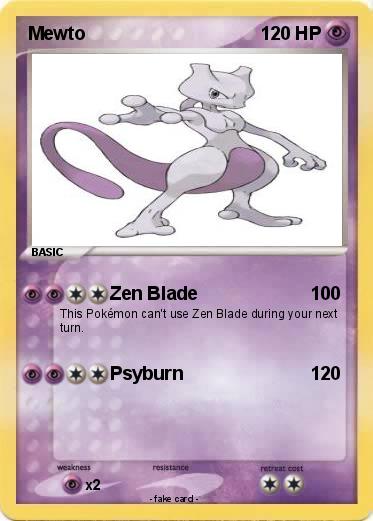 Pokemon Mewto