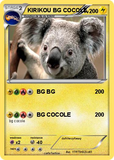 Pokemon KIRIKOU BG COCOLE