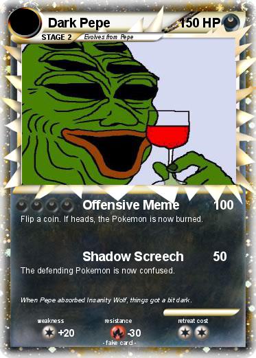 Pokemon Dark Pepe