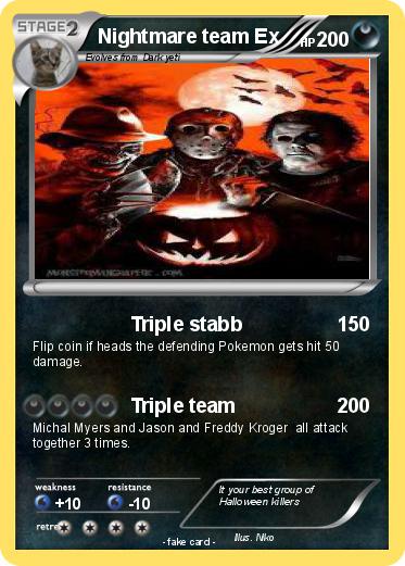 Pokemon Nightmare team Ex