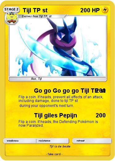 Pokemon Tijl TP st