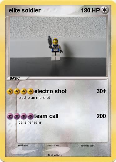 Pokemon elite soldier