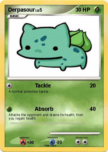 Pokemon Derpasour