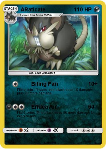 Pokemon ARaticate