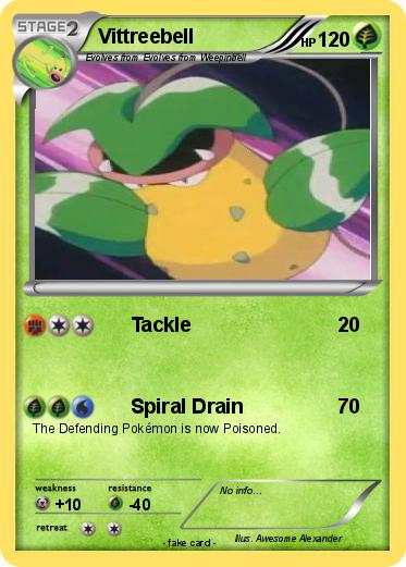 Pokemon Vittreebell