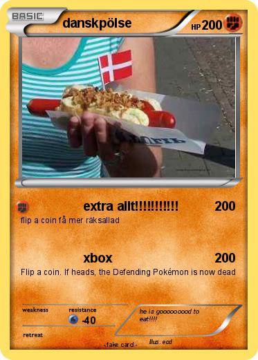 Pokemon danskpölse