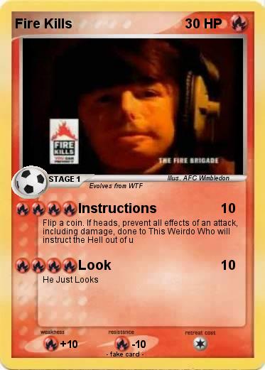 Pokemon Fire Kills