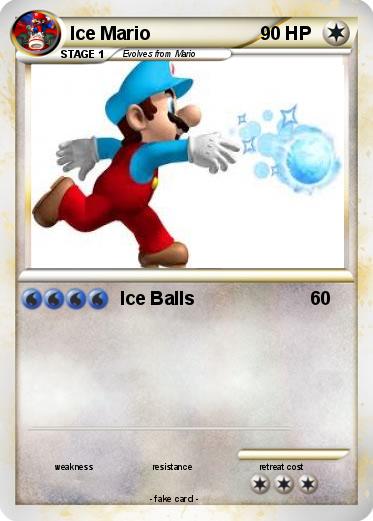 Pokemon Ice Mario