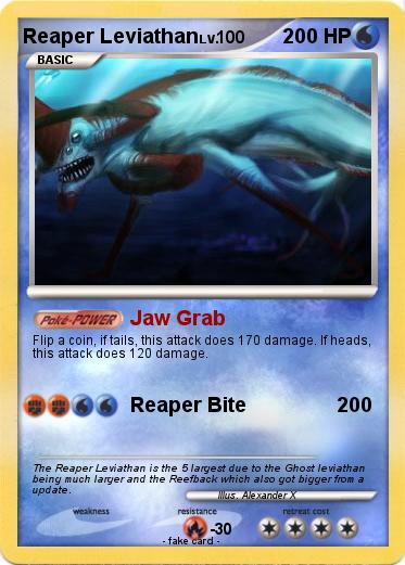 Pokemon Reaper Leviathan