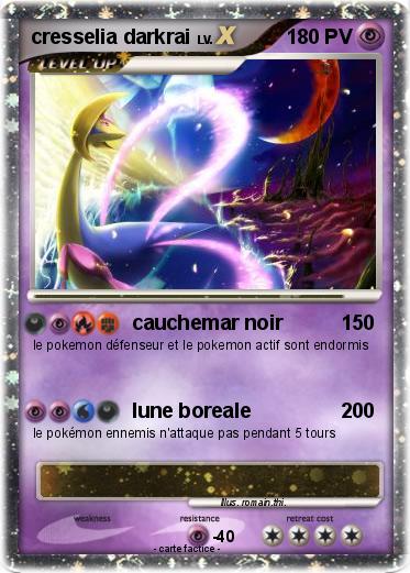 Pokemon cresselia darkrai