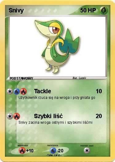 Pokemon Snivy
