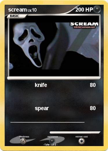 Pokemon scream
