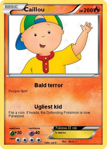 Pokemon Caillou