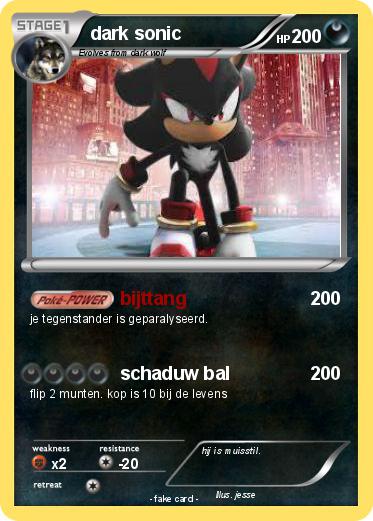 Pokemon dark sonic