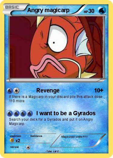 Pokemon Angry magicarp